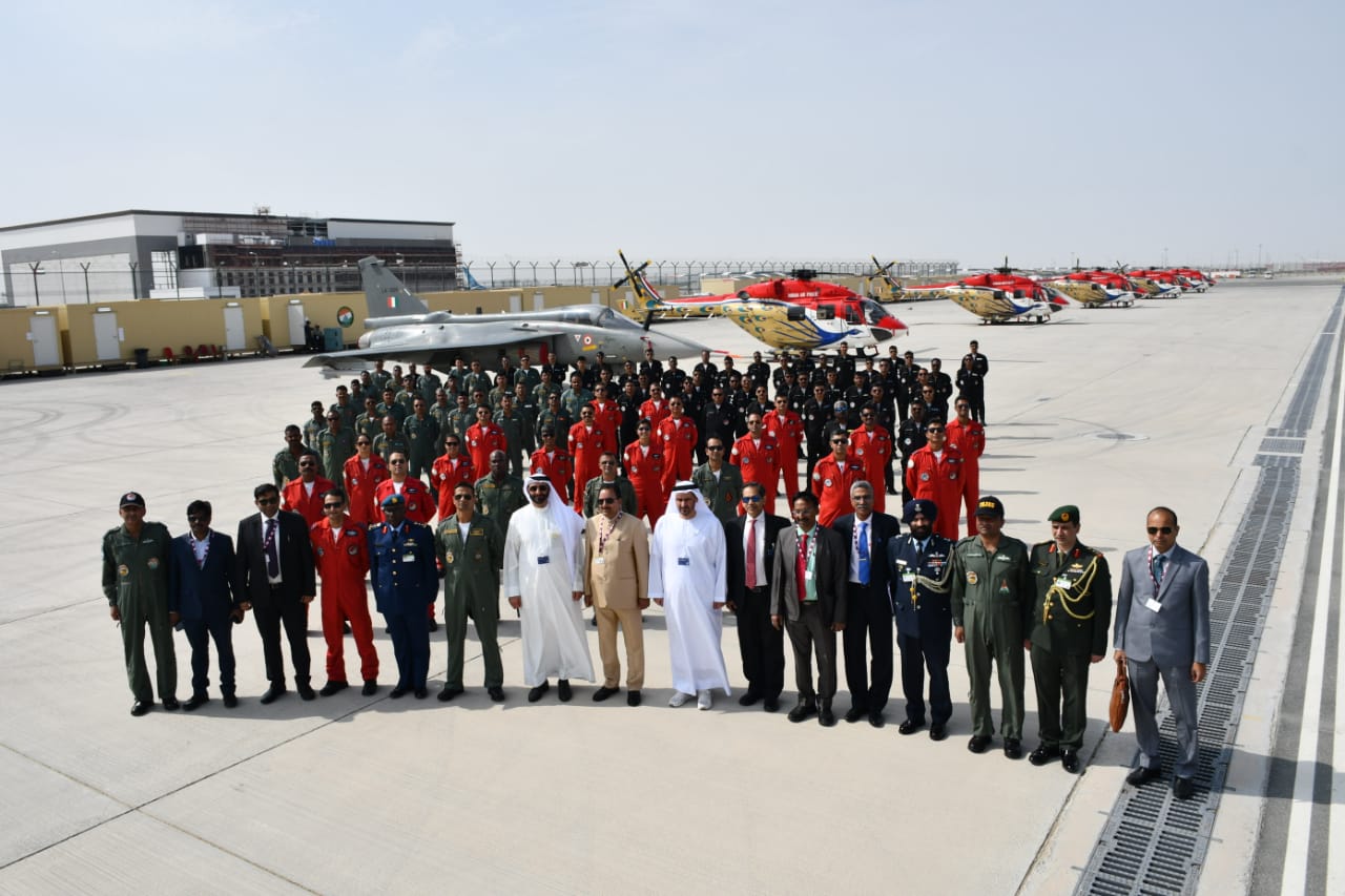 MoS Defence Ajay Bhatt visits Dubai Airshow, holds bilateral meeting with UAE counterparts