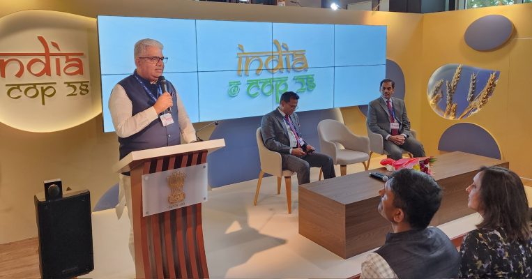 Environment Minister Bhupender Yadav inaugurates India Pavilion at COP28, Dubai