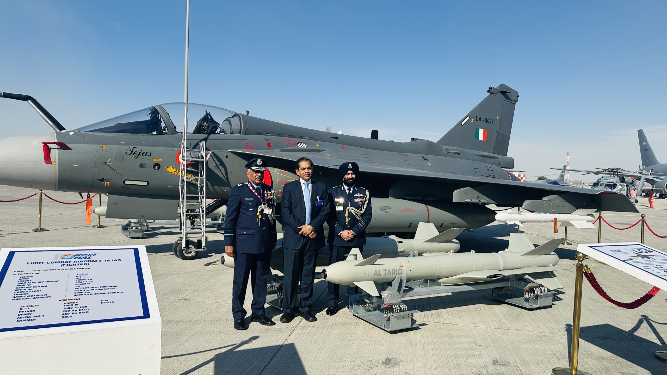 Indian Ambassador Sunjay Sudhir highlights India’s participation at Dubai Air Show