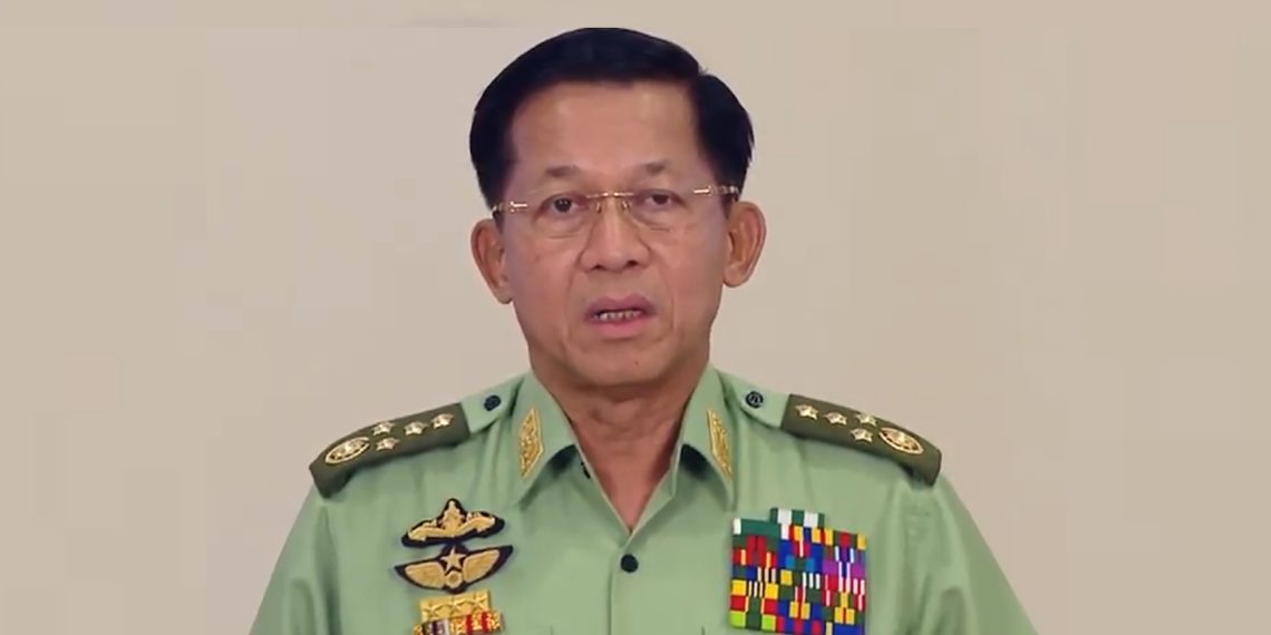 Myanmar Junta Chief Says ‘Foreign Experts’ Helping in Offensive Against Military