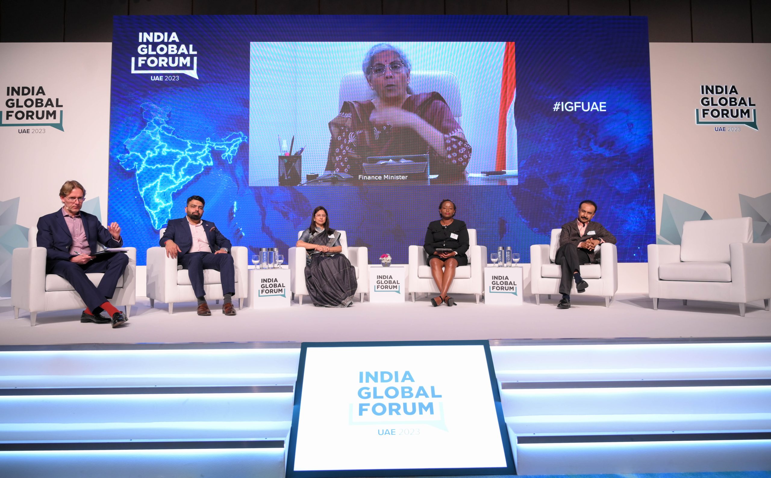 Finance Minister Sitharaman urges action on Climate Funding & Technology Transfer at India Global Forum Dubai