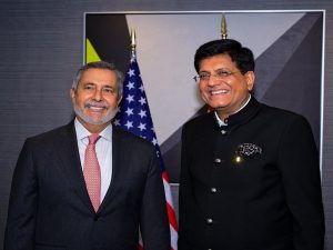 Piyush Goyal holds talks with CEOs of Micron, YouTube