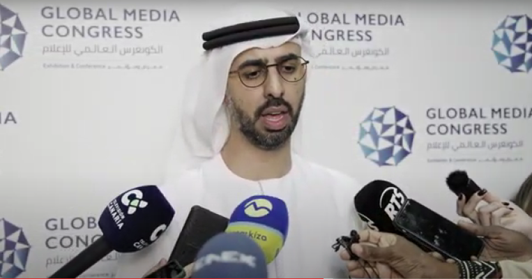 UAE Minister of AI, Omar Sultan Al Olama, foresees revolutionary impact of AI on Global Media