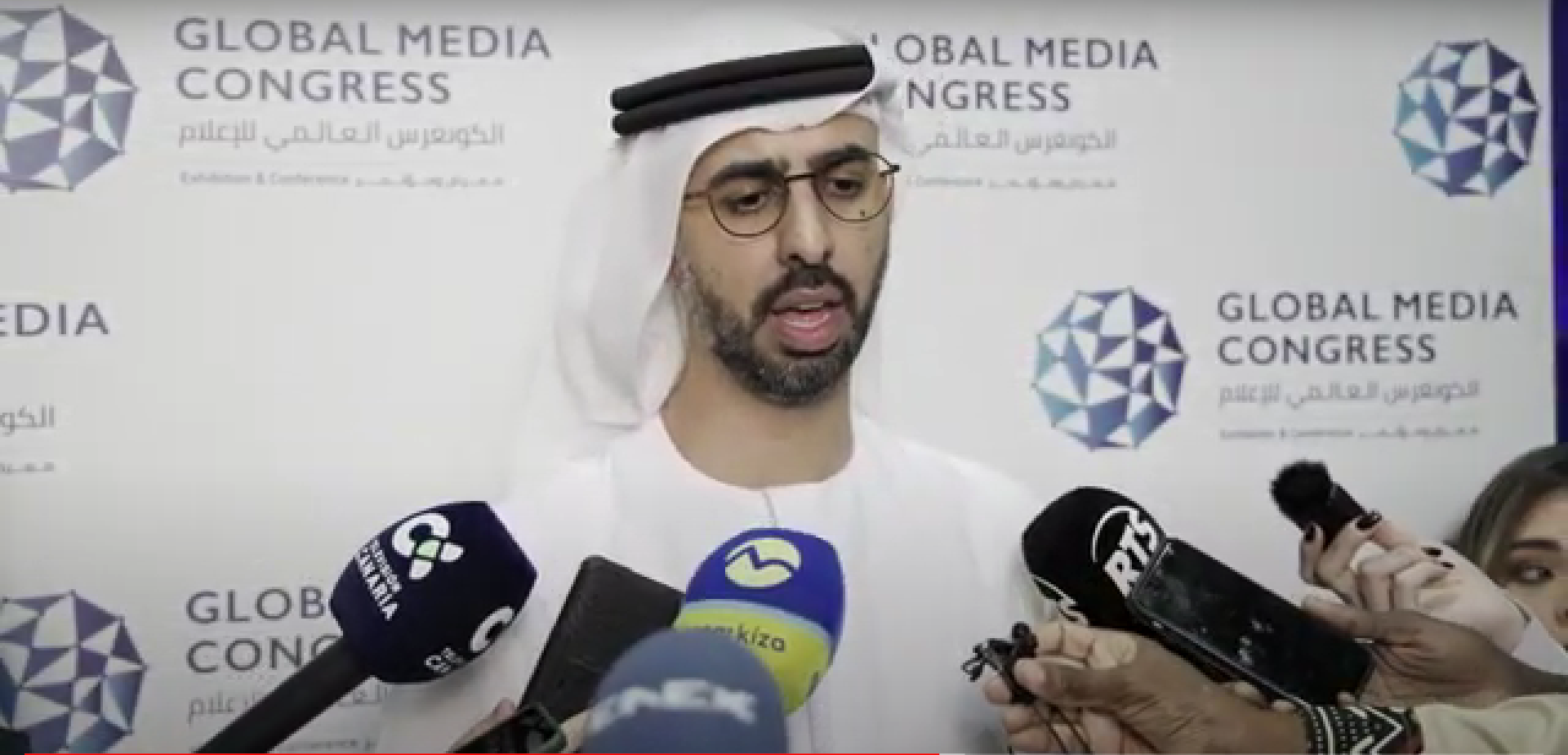 UAE Minister of AI, Omar Sultan Al Olama, foresees revolutionary impact of AI on Global Media