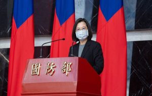 Taiwan president: China too 'overwhelmed' to consider invasion