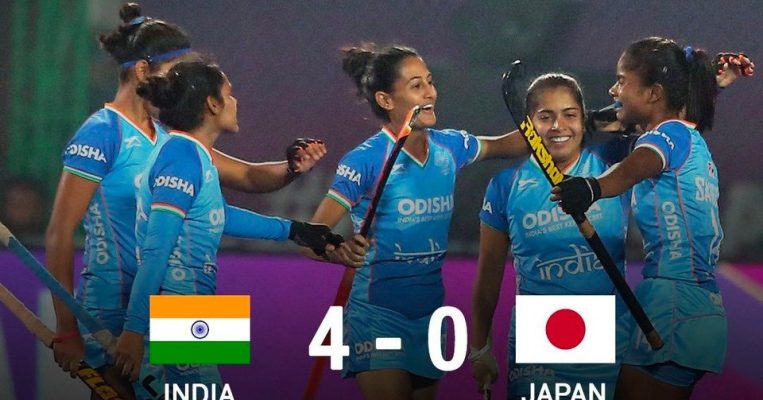 Hockey: India Lifts Women’s Asian Champions Trophy; thrashes Japan 4-0