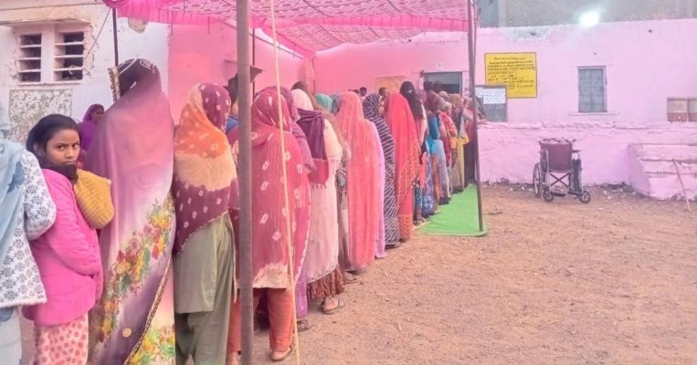 Polling underway for 230 assembly seats in MP, 70 seats in Chhattisgarh