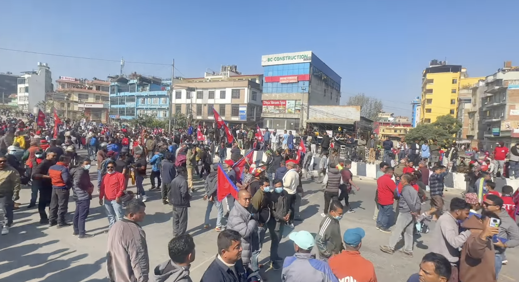 Kathmandu Valley witnesses two politically charged protests