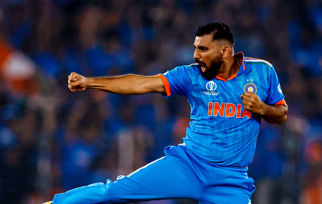 CWC23: Mohammed Shami ends tournament as leading wicket-taker