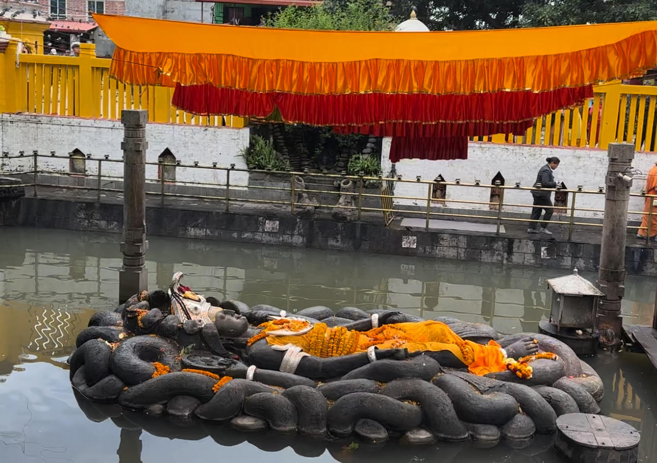 Thousands of devotees visited Narayan temple in Kathmandu Valley on Haribododhani Ekadasi