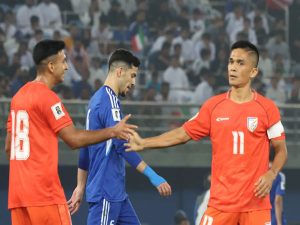 India beat Kuwait 1-0 In FIFA World Cup 2nd round Qualifiers