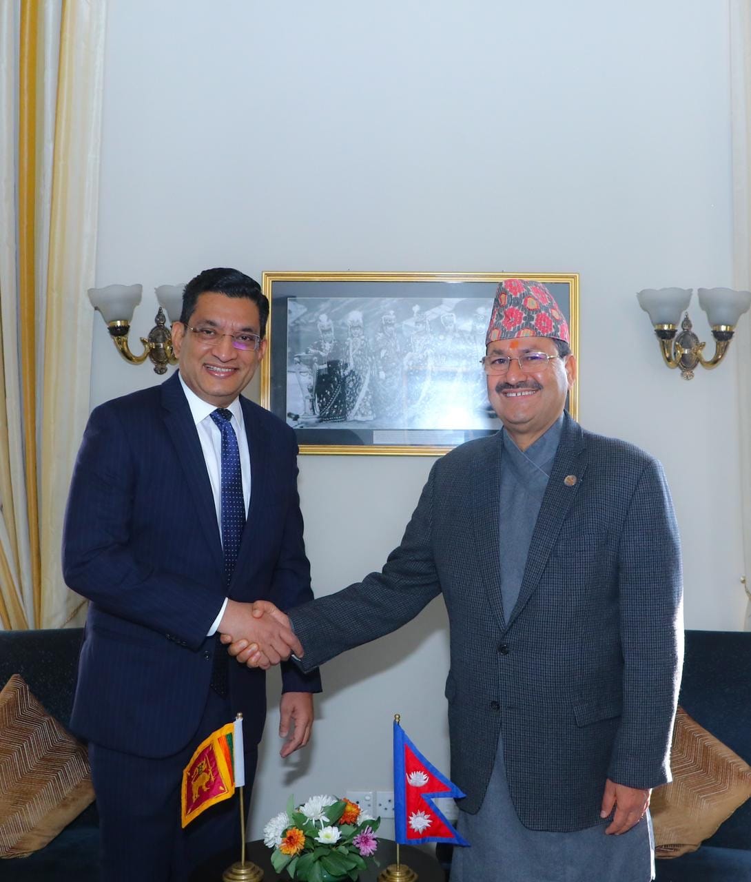 First Meeting of Nepal-Sri Lanka joint commission co-chaired by Foreign Ministers of Sri-Lanka and Nepal held in Kathmandu