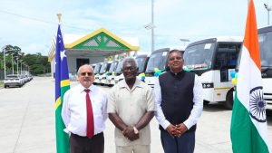 Govt of India gifts 20 buses worth $1million to Solomon Islands for Pacific Games