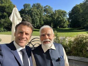 "I'll be here to celebrate with you": French President thanks PM Modi for Republic Day invite