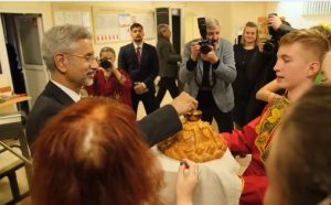 EAM Jaishankar visits school named after Gurudev Rabindranath Tagore in Russia's St Petersburg