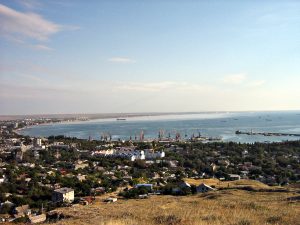 Ukraine carries out air assault on Crimea's port of Feodosia