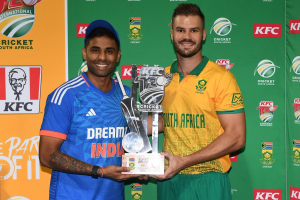 Suryakumar, Kuldeep take India to 106-run win over South Africa; series ends at 1-1