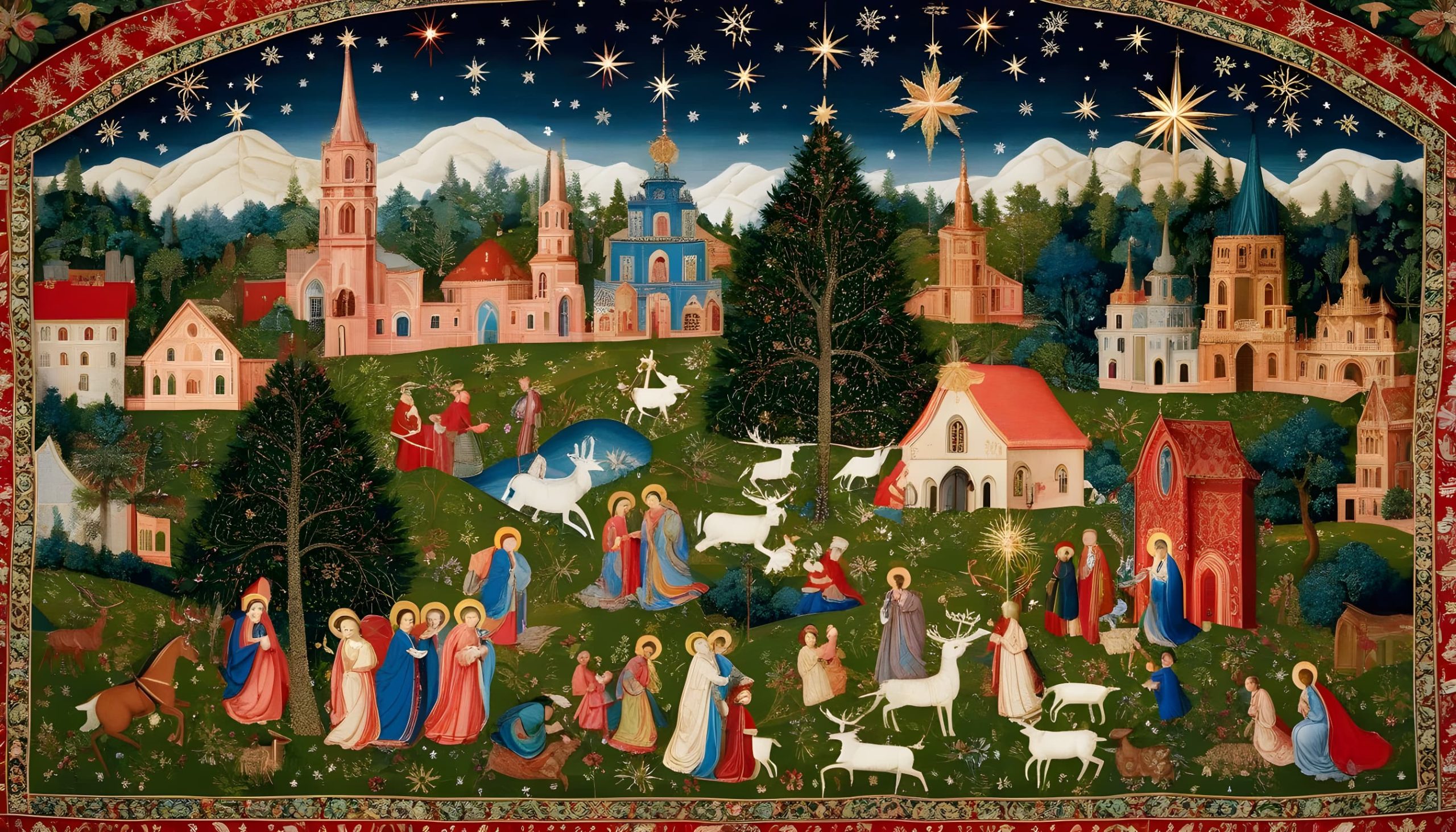 From East to West: The International Tapestry of Christmas Joy