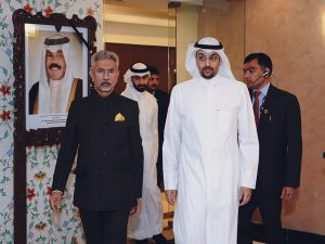EAM Jaishankar pays tribute at Kuwait embassy following passing of Emir Sheikh Nawaf