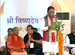 Vishnu Deo Sai sworn in as Chhattisgarh chief minister
