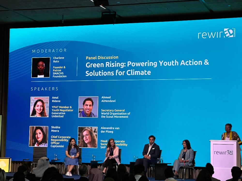 Green Rising initiative launched at RewirEd summit to empower Youth-Led climate solutions