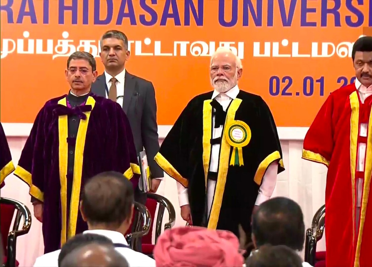 Every graduate can contribute to creating a developed India by 2047, says PM Modi