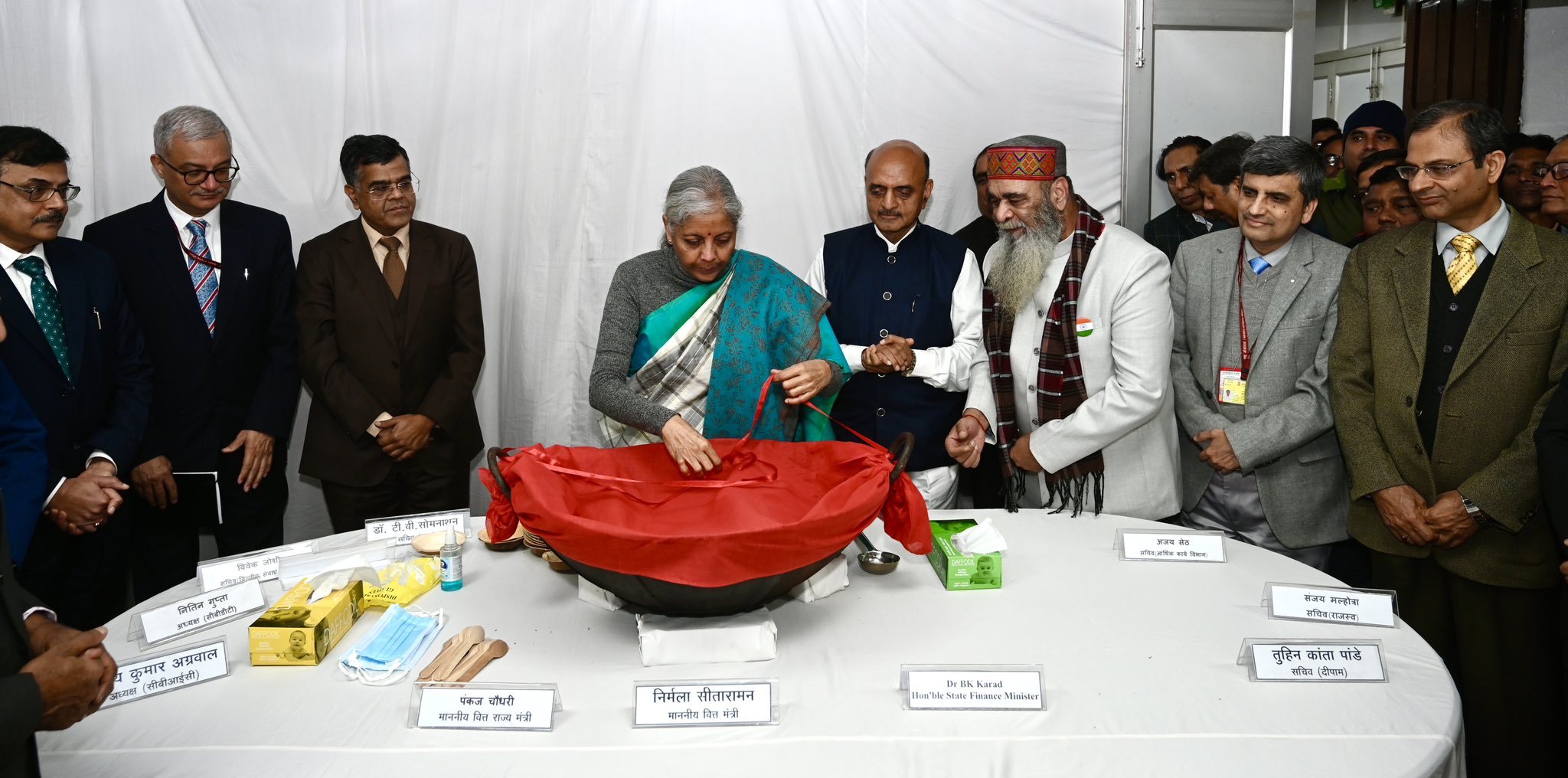 Final stage of preparations for Interim Union Budget 2024 commences with Halwa Ceremony