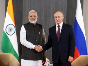 PM Modi speaks with President Putin; conveys best wishes for BRICS Presidency