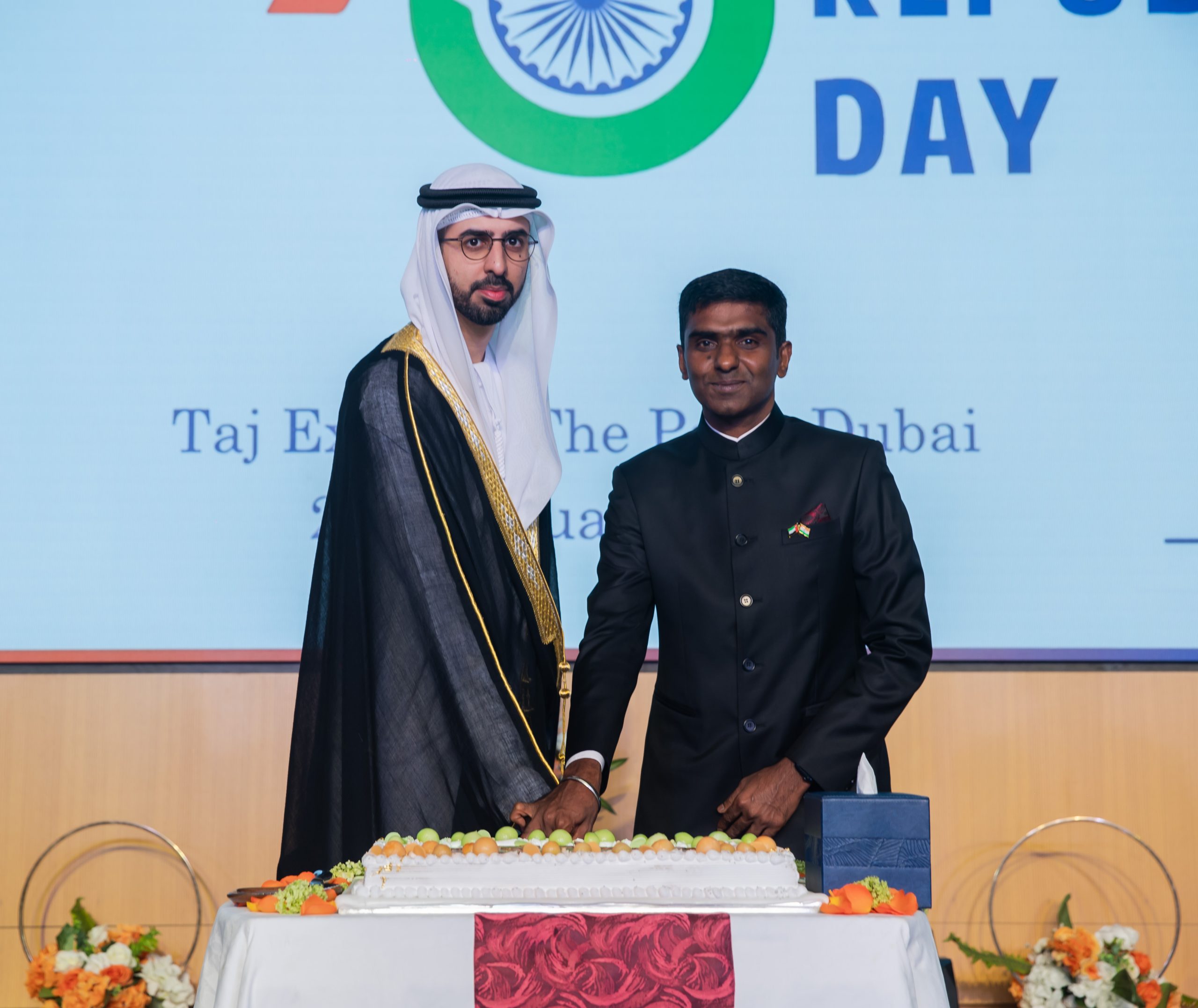 Minister of Artificial Intelligence Omar Sultan Al Olama Graces India’s 75th Republic Day Reception