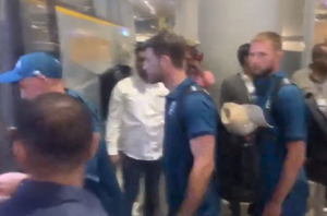 England cricket team lands in Hyderabad for five-match Test series against India