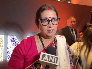 Over 10,000 companies have shown interest in India" says Smriti Irani at WEF Davos