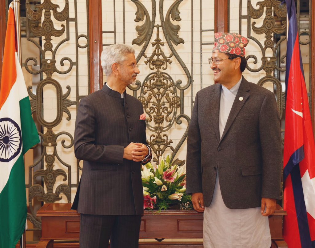 Jaishankar inaugurates multiple initiatives, including 59 post-quake projects in Kathmandu