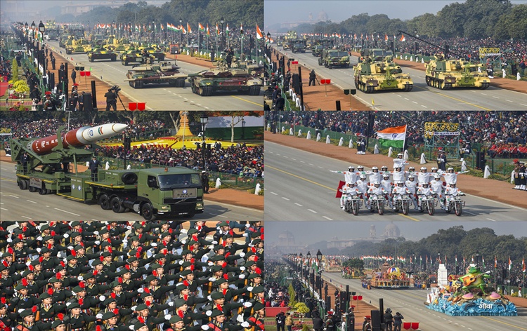 Republic Day parade concludes; President Bodyguard escorts Droupadi Murmu, Emmanuel Macron