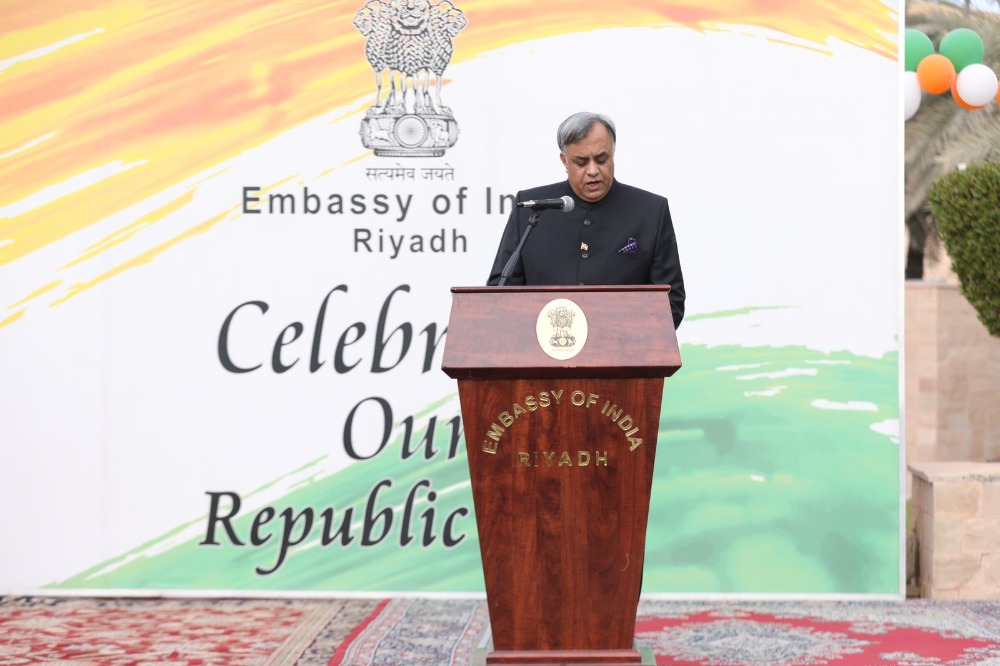 Embassy of India in Riyadh Hosts Grand Celebration for 75th Republic Day with Enthusiastic Participation and Cultural Splendor