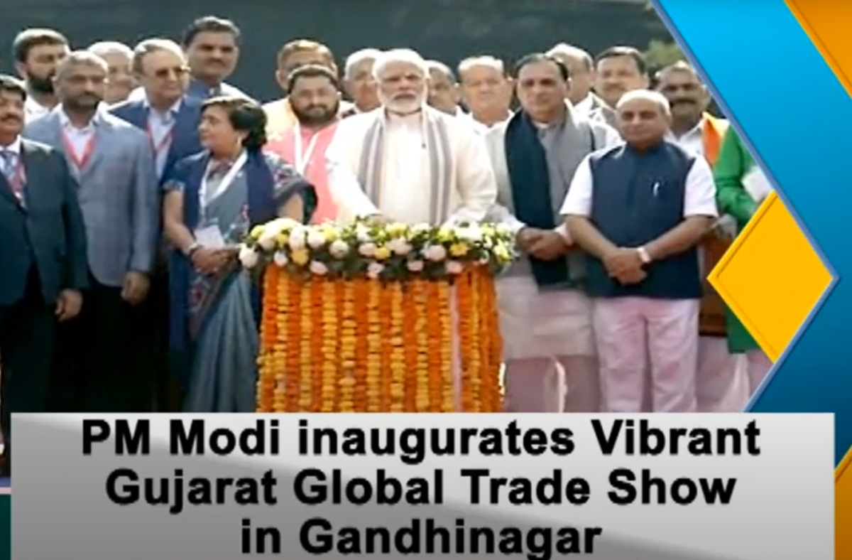 PM Modi inaugurates Vibrant Gujarat Global Trade Show, sets stage for landmark summit