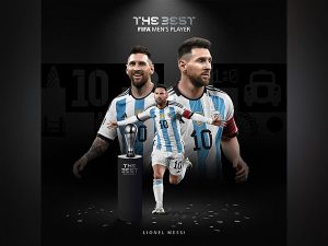 Lionel Messi wins FIFA’s Best Men’s Player award