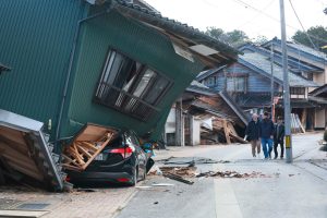 Japan earthquake toll rises to 64, rescue efforts hampered by harsh conditions