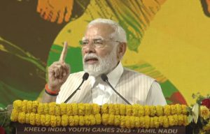 PM Modi lays foundation stone for DD, AIR projects at Khelo India Youth Games launch