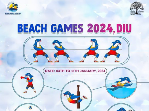 Diu Beach Games set to kick off today; over 1,200 players competing