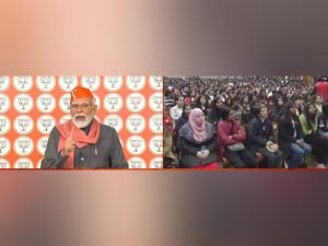 'Your vote will shape the direction of our country': PM Modi at 'Namo Navmatdata Sammelan'