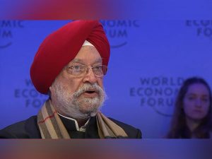 'India has already seized the moment': Hardeep S Puri at WEF Davos