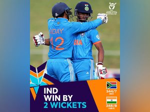 U19 WC: Dhas' masterclass, Saharan's composure help India pip South Africa to reach final