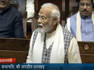 PM Modi takes aim at Congress, echoing Mamata Banerjee's remarks