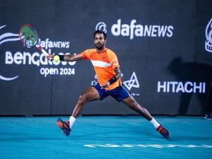 Sumit Nagpal begins Bengaluru Open campaign with clinical win over Blancaneaux