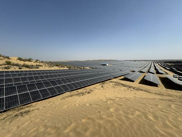 First solar project of NTPC Renewable Energy Limited begins operations