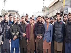 Traders in Gilgit protest against rising lawlessness