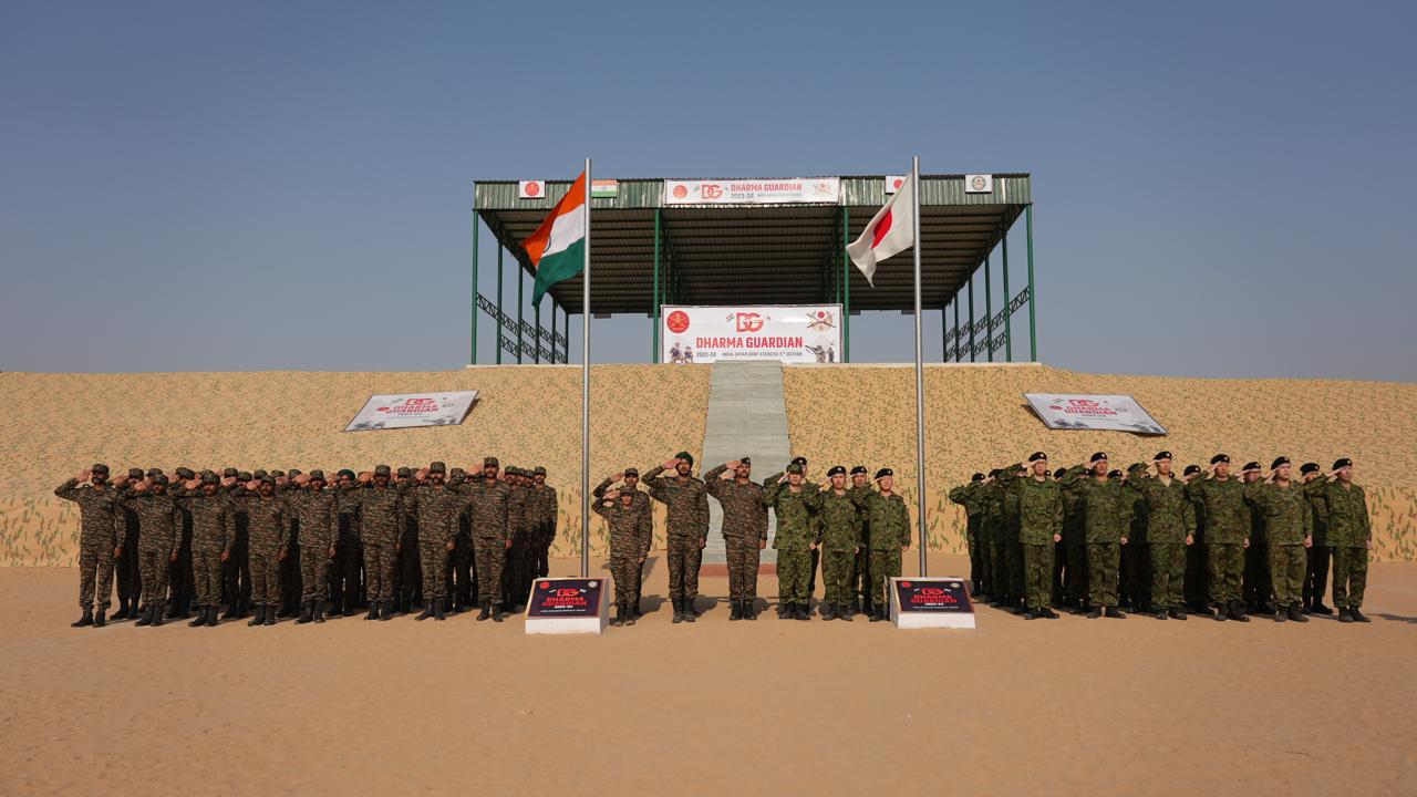 India and Japan start 5th joint military exercise ‘Dharma Guardian’