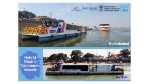 India achieves clean energy milestone with launch of hybrid electric vessels