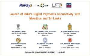 India broadens fintech reach with launch of UPI, RuPay services in Sri Lanka and Mauritius