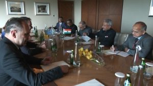 EAM S Jaishankar, Greek PM Kyriakos Mitsotakis hold talks in Delhi